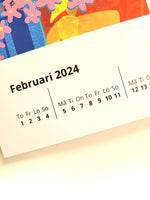 2024 Calendar A4 (Please read description before purchasing, thank you!)