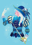 Winter musketeer- Art print
