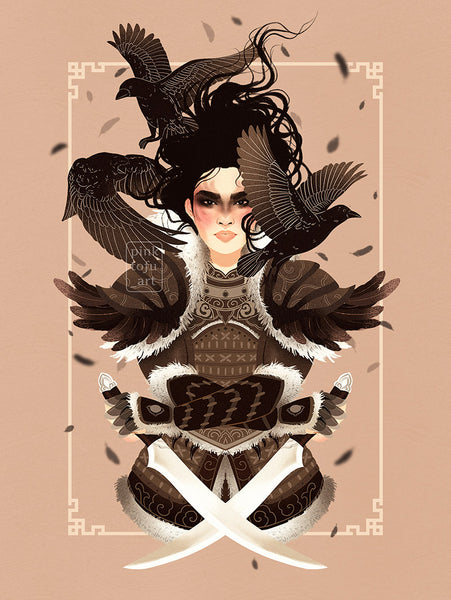 "Crow"-Art print