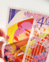 "Korean stamp"- Transparent sticker